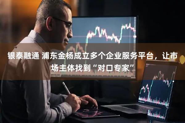 银泰融通 浦东金杨成立多个企业服务平台，让市场主体找到“对口专家”