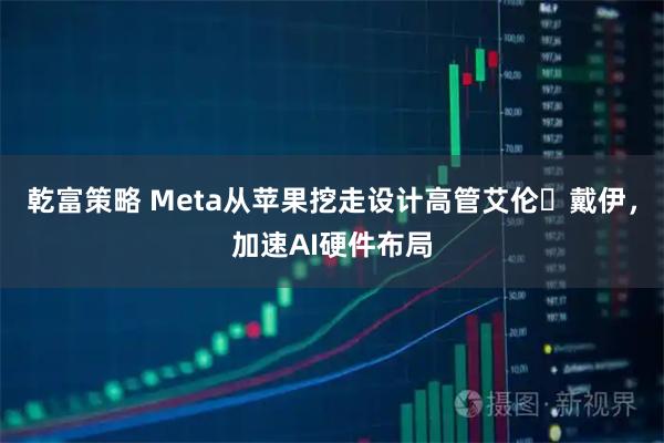 乾富策略 Meta从苹果挖走设计高管艾伦・戴伊，加速AI硬件布局